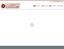 Tablet Screenshot of mechanical-seals-germany.com